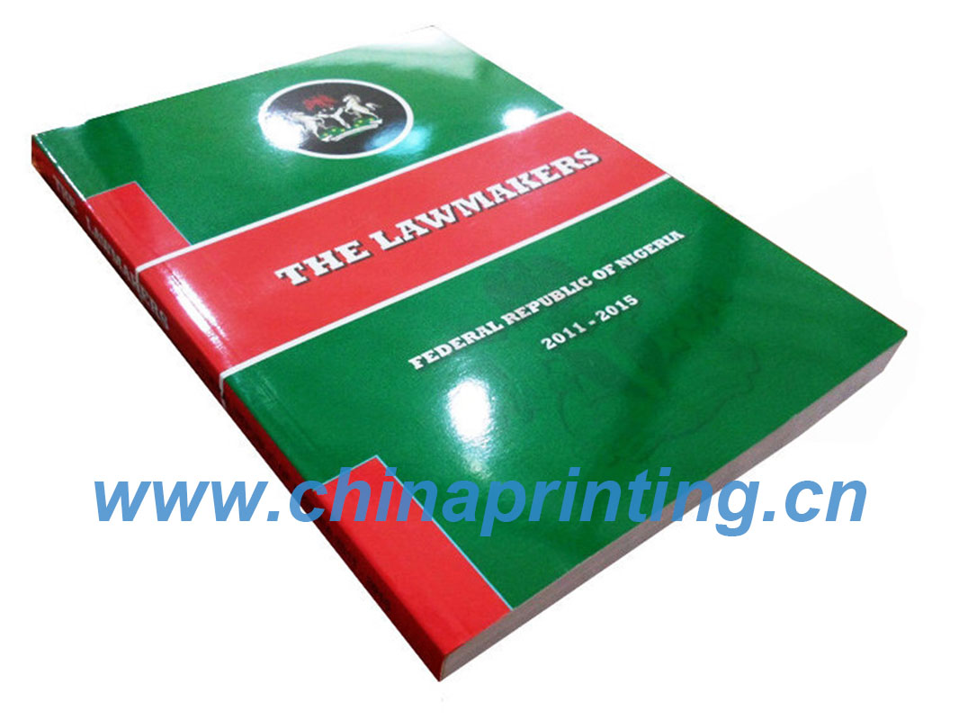 Softcover Book Printing for Nigerian government SWP2-2