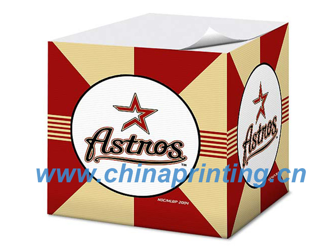 High quality Cube Memo block printing in China SWP28-3