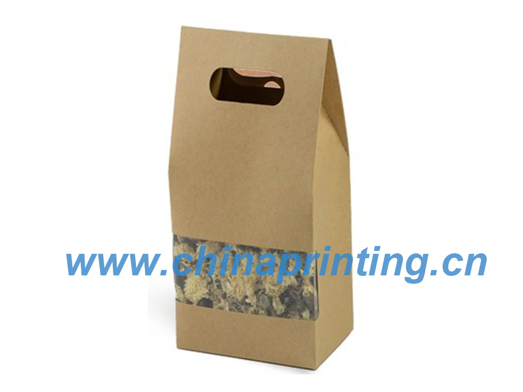 Kraft Packaging Paper Bag Printing in China SWP8-25