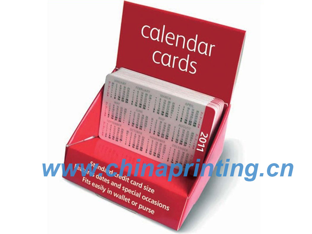 High quality Cards Calendar Printing in China SWP18-1