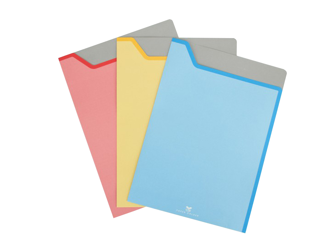 High quality Bag style folder printing full color SWP23-1