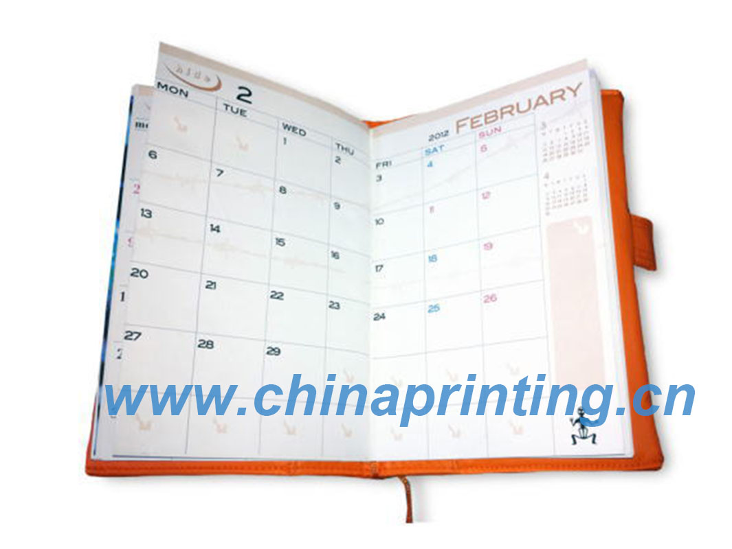 Book Calendar Printing SWP17 3