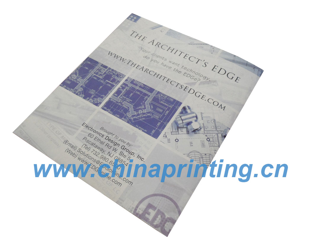 High quality booklet printing for American client SWP6-8