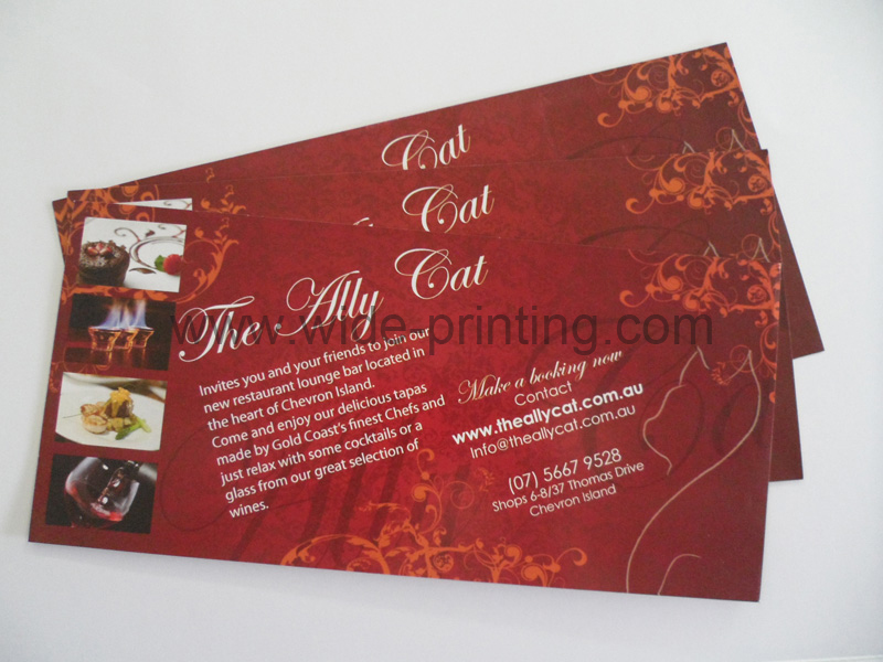 High quality Flyer printing on art paper in china SWP31-1