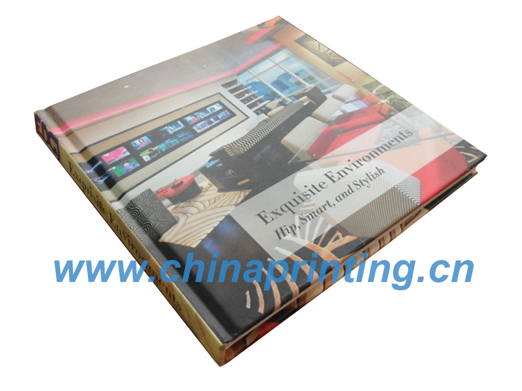 High quality Furniture Hardcover Book printing SWP1-6