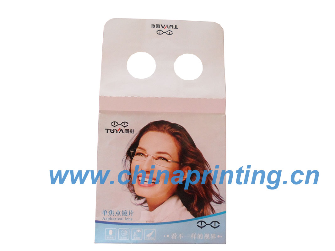 Lenses envelope printing in china with high quality SWP10-1