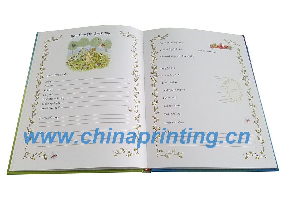 American hardcover children book printing in China SWP3-22