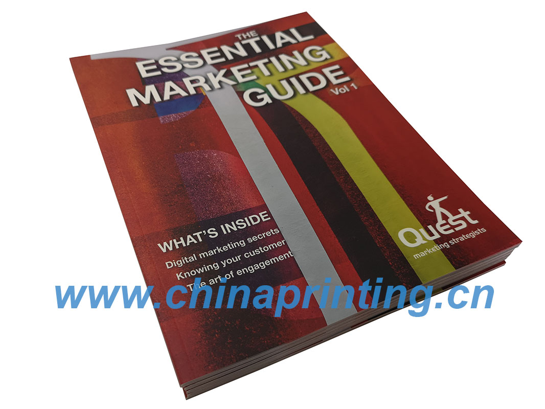 High Quality Spot UV Catalog printing in China SWP7-24