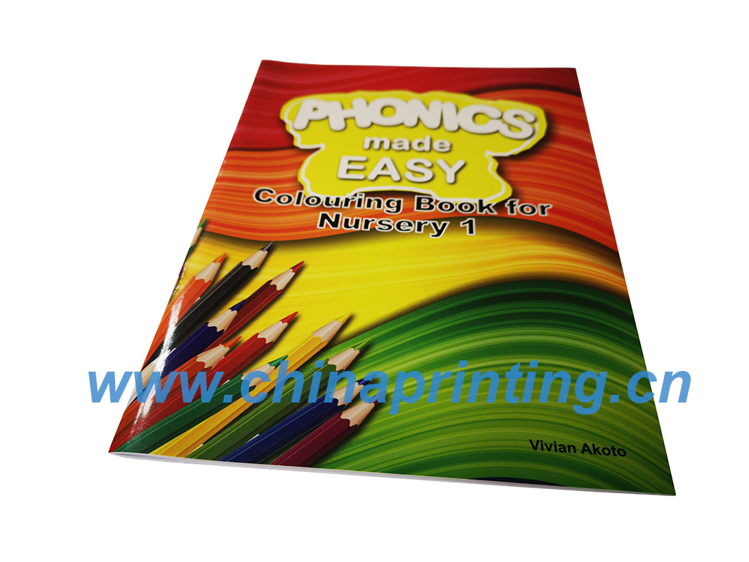 Nursery1 Colouring book printing in China from GHANA SWP3-10