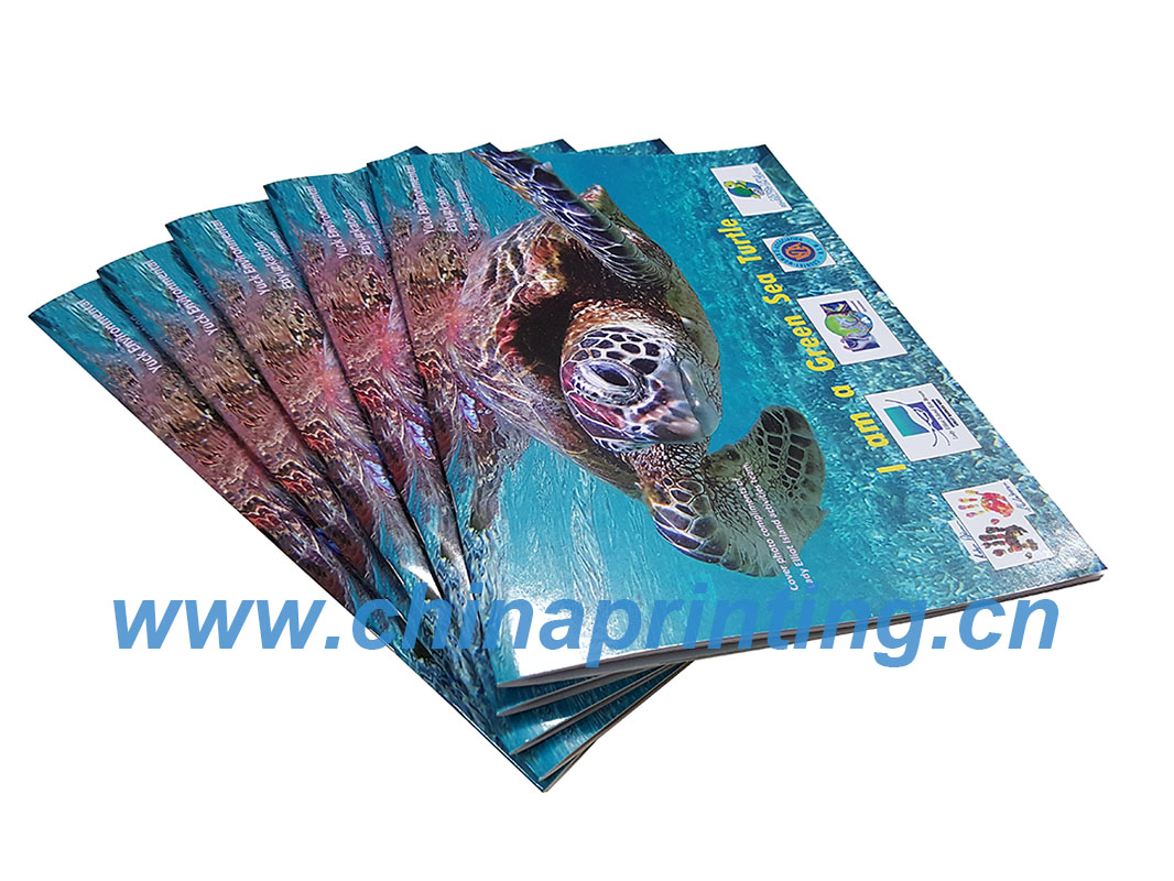 Australian Saddle Stitch book printing in China SWP2-22