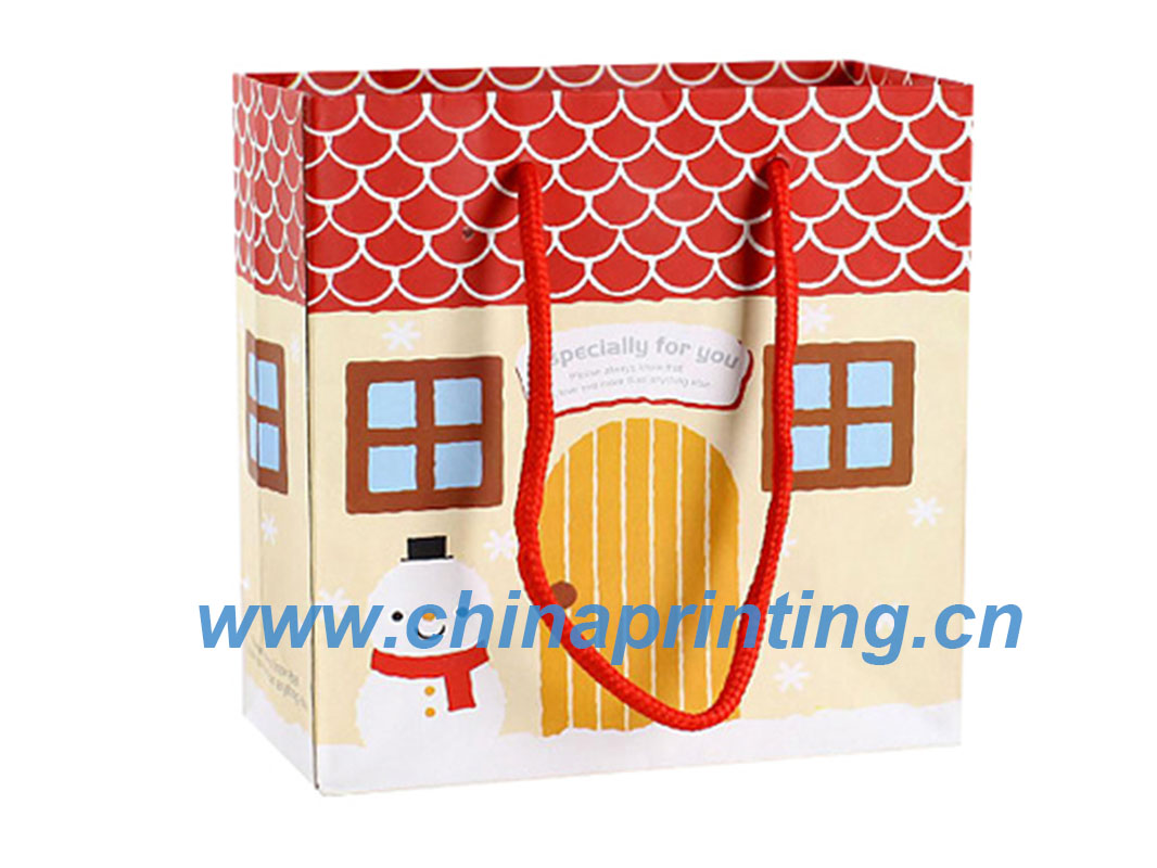 High Quality Christmas gift paper bag in ChinaSWP11-22