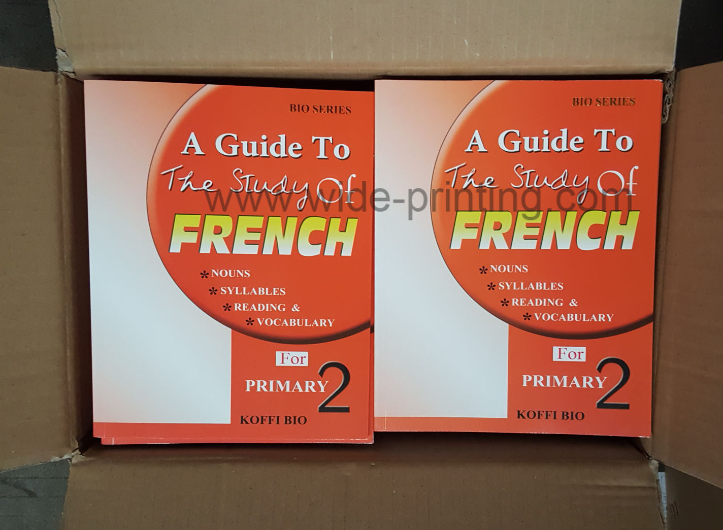 Ghana French book printing for primary 2 SWP414