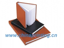 PU leather hardcover diary printing with spiral in China SWP24-2