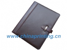 High quality Brown Leather Diary Printing in China  SWP24-4