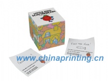 High quality Cube Memo block printing in China SWP28-1
