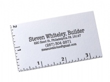 Special paper type business cards printing in China SWP22-12