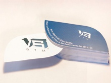 Special shape of business card printing in China SWP22-15