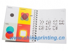 Creative Book Calendar Printing with Spiral Binding SWP17-4
