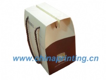 High quality foldable art paper bag printing in China SWP11-38