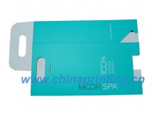 Foldable cosmetic paper bag printing in China SWP11-40