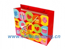 High Quality Colorful gift paper bag printing in China SWP11-31